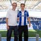 Froholdt apadrinhou apresentação do irmão, Hjalte — Foto: FC Porto