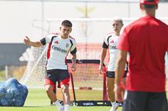 Echeverri integrado  - Foto: SL Benfica