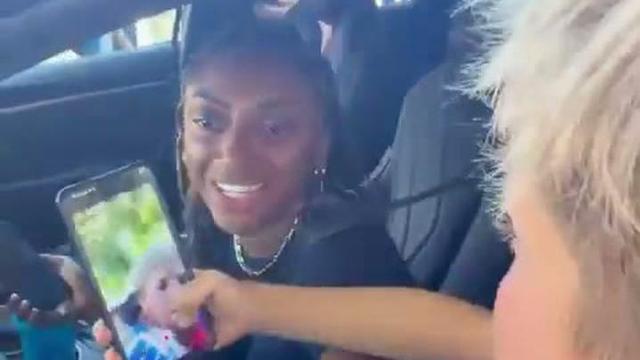 Kerolin Nicoli confundida com Raphinha