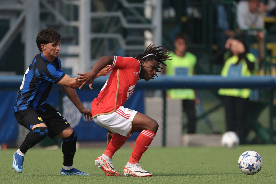 Youth League: Inter-Benfica em direto