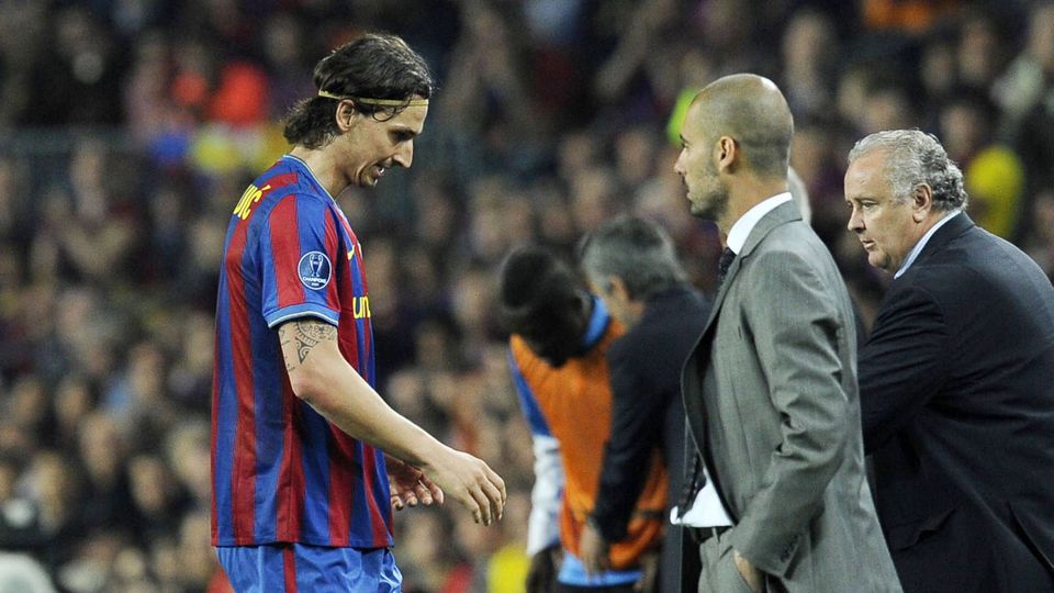 Ibrahimovic lembra aviso de Guardiola no Barcelona: «O que fiz? Claro que levei o meu Ferrari»