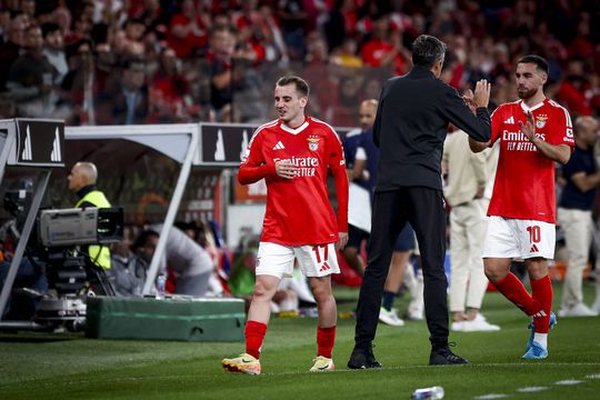 Benfica: Akturkoglu em dúvida para o jogo com o Nacional