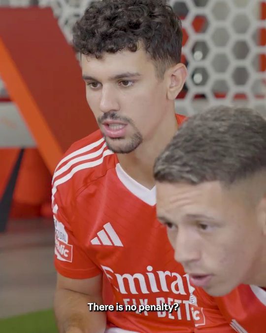 Jogadores do Benfica experimentam o Modo Rush do FC 25