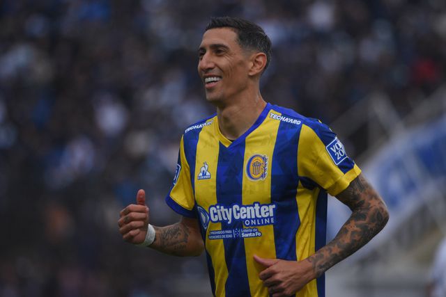 Ángel Di María, jogador do Rosario Central e ex-Benfica