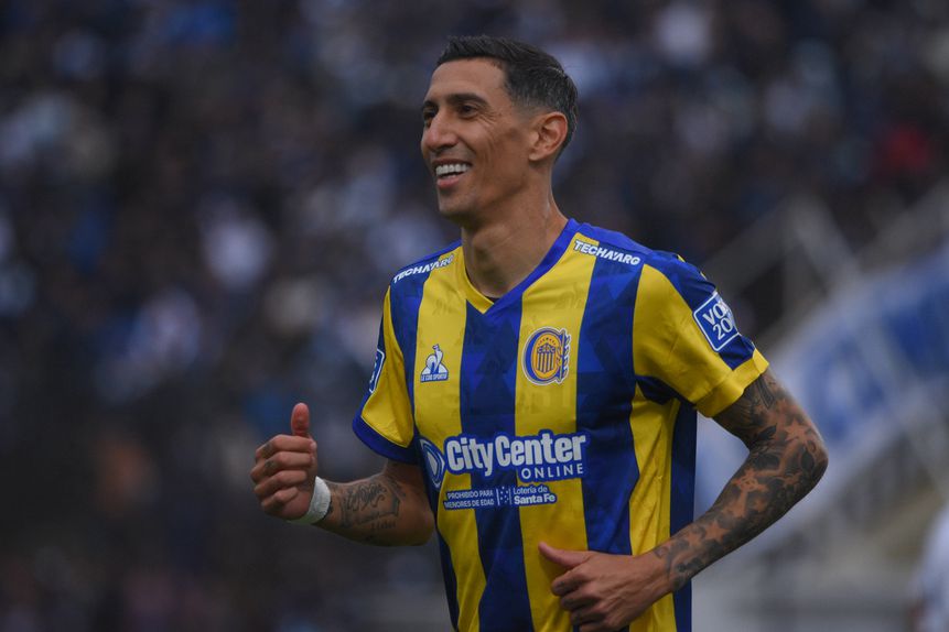 Ángel Di María, jogador do Rosario Central e ex-Benfica