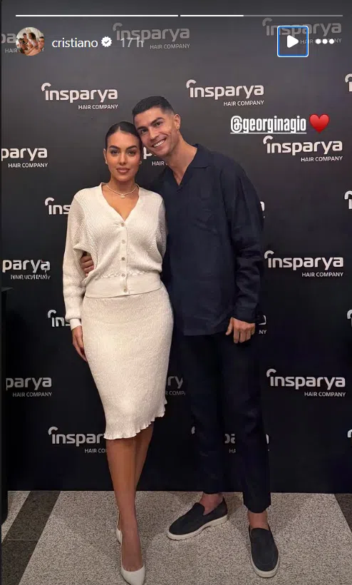 CR7 ataca a calvície em Riade!