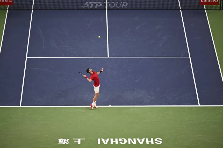 Djokovic foge da imprensa em Xangai!
