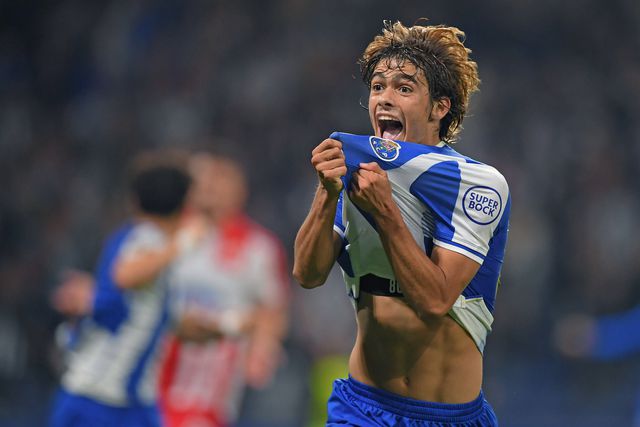 Rodrigo Mora marcou o golo da vitória do FC Porto sobre o Estrela Vermelha