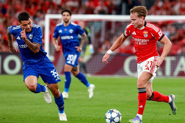 Schjelderup ainda não pôs todo o seu talento em campo