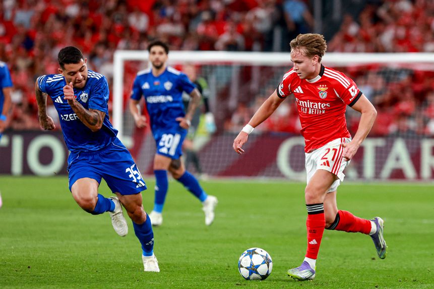 Schjelderup ainda não pôs todo o seu talento em campo