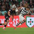 Maxi Araújo é um dos jogadores mais influentes do Sporting (Foto Miguel Nunes)