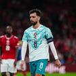 Bruno Fernandes  foi capitão da Seleção Nacional na Dinamarca