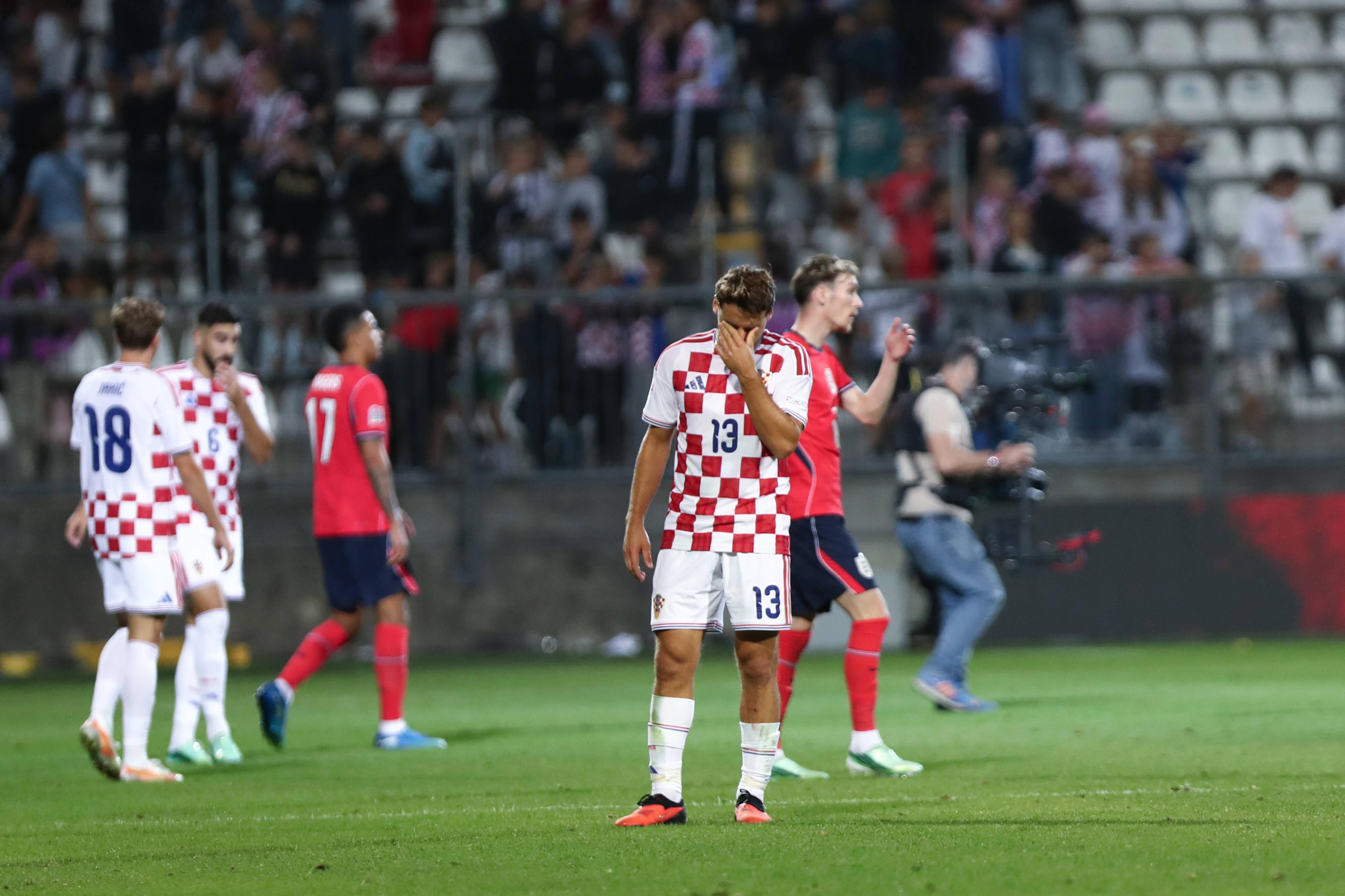 Croácia goleada em casa por 0-7 frente à Inglaterra