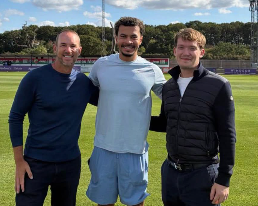 Dele Alli treina nos escalões semiprofissionais (Foto: Windsor & Eton FC/Facebook)