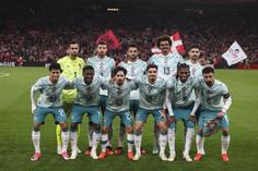 Onze de Portugal na vitória por 4-2 com a Dinamarca (Foto: Paulo Novais/Lusa)