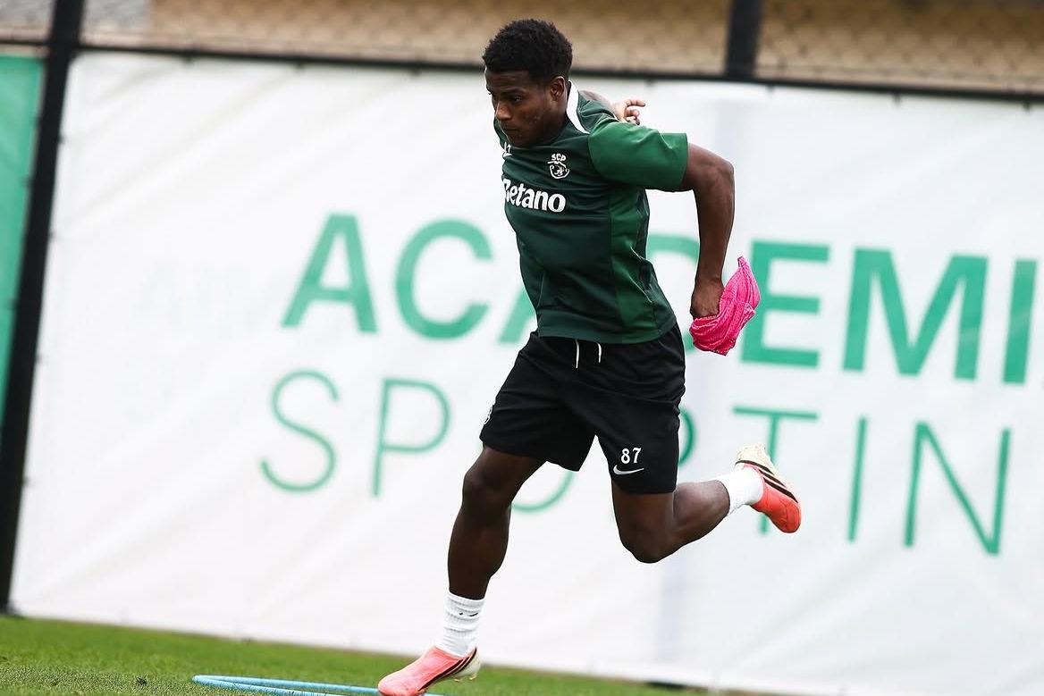 Paulo Cardoso chegou ao Sporting na época passada, oriundo dos sub-23 do E. Amadora - Foto: Sporting CP