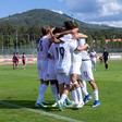 Sub-17 festejam frente ao Qatar - Foto: FPF