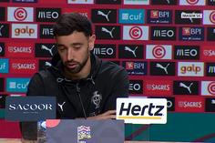 Bruno Fernandes e a polémica de Ronaldo: «Estamos muito habituados a isso»