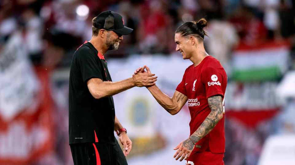 Klopp: «Tenho um pouco de medo do nível que Darwin poderá alcançar»