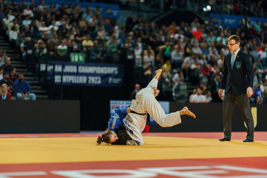 Catarina Costa repete medalha de prata nos Europeus de judo