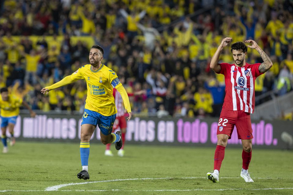 Boa fase do Atlético Madrid travada pelo Las Palmas