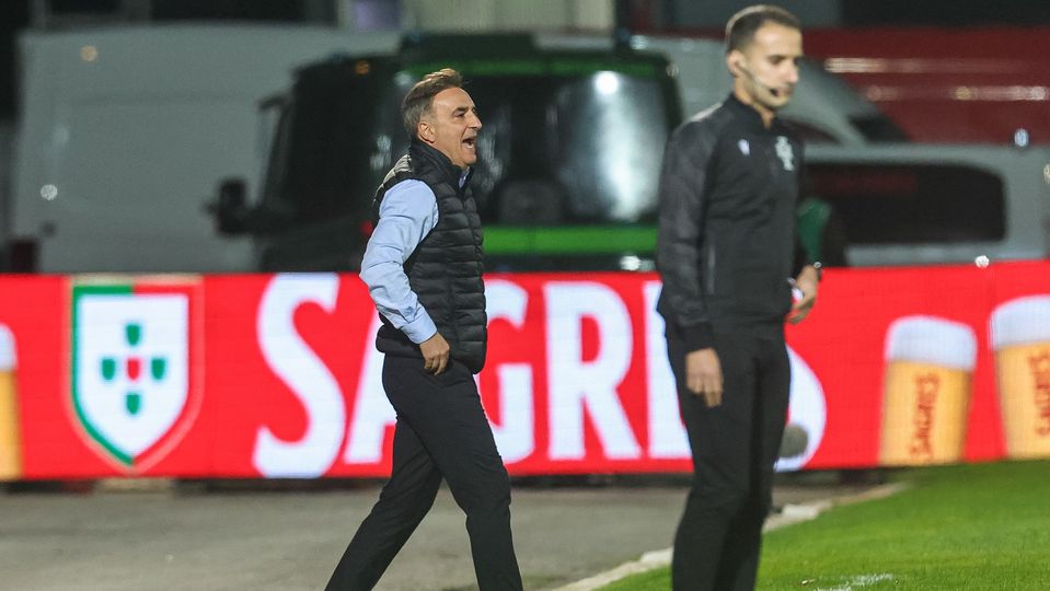 Carlos Carvalhal: «Foi uma vitória justa»