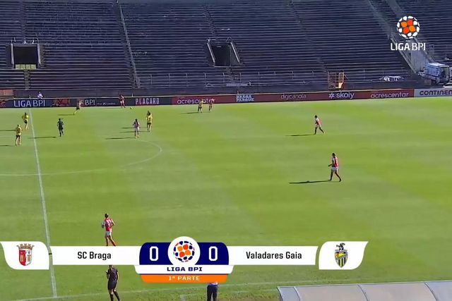 Liga BPI: o resumo do SC Braga 3-0 Valadares Gaia