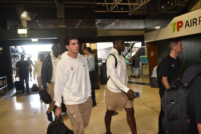 Partida do Sporting para Turim - Foto: Miguel Nunes