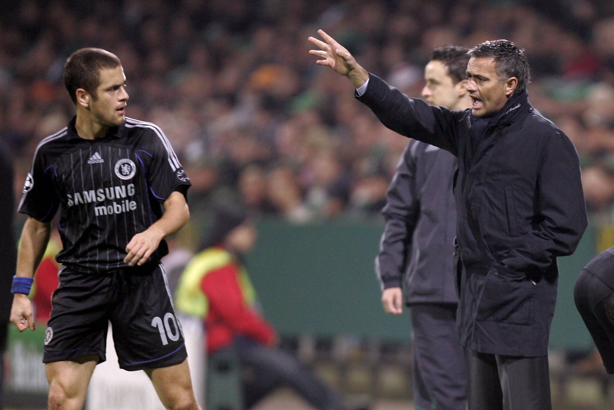 José Mourinho treinou Joe Cole no Chelsea