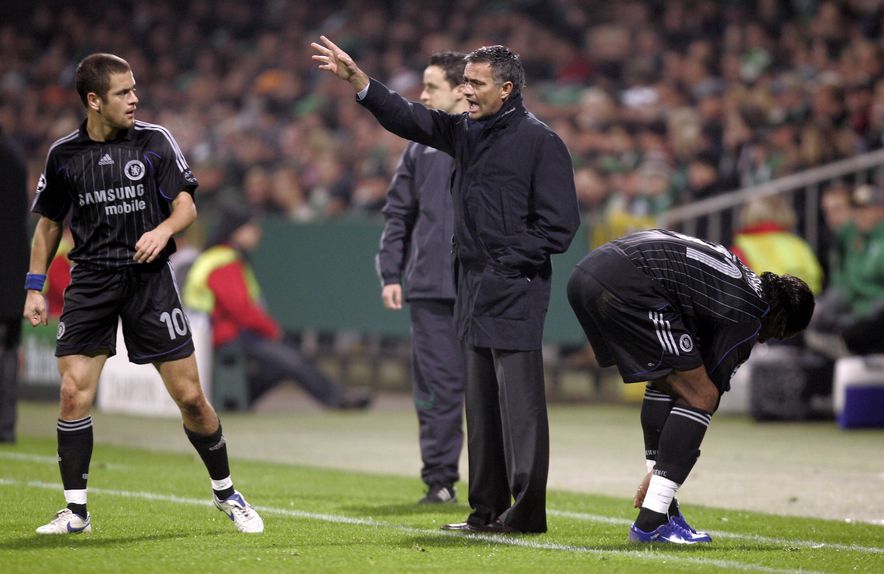 José Mourinho treinou Joe Cole no Chelsea