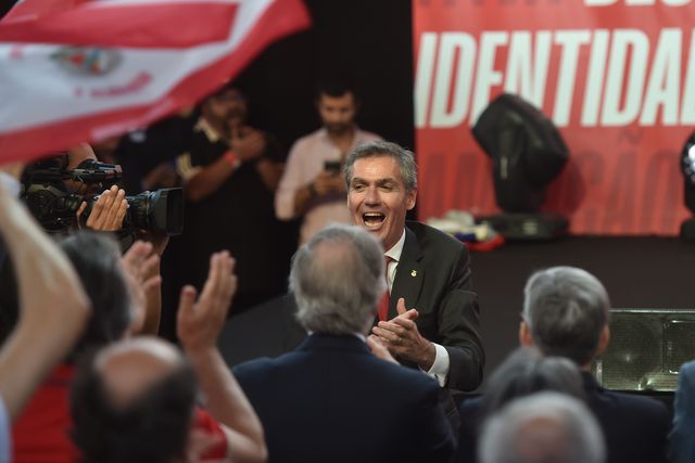 Noronha Lopes, candidato à presidência do Benfica (Foto: MIGUEL NUNES)