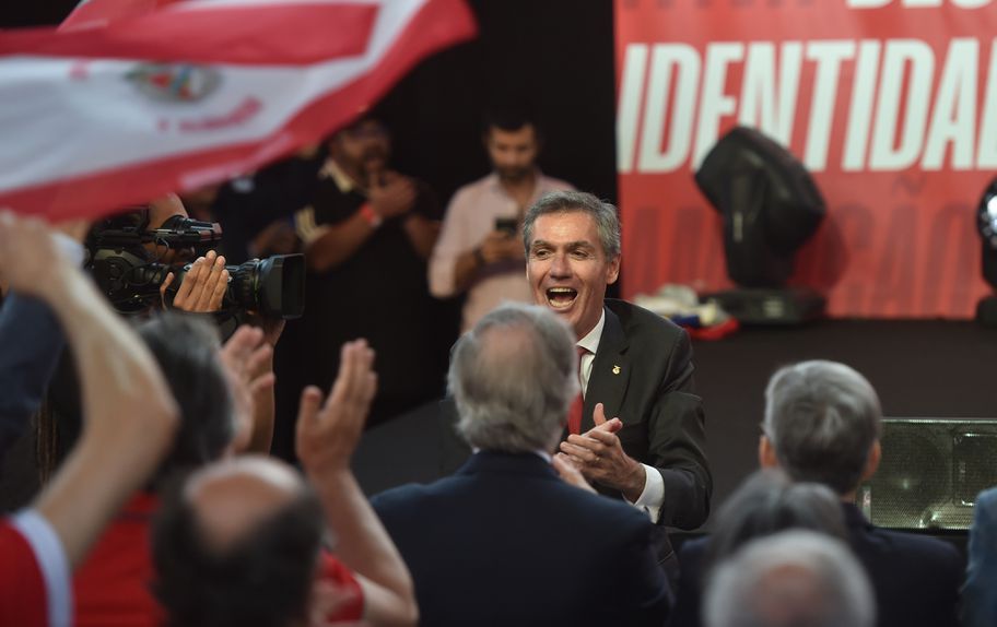 Noronha Lopes, candidato à presidência do Benfica (Foto: MIGUEL NUNES)