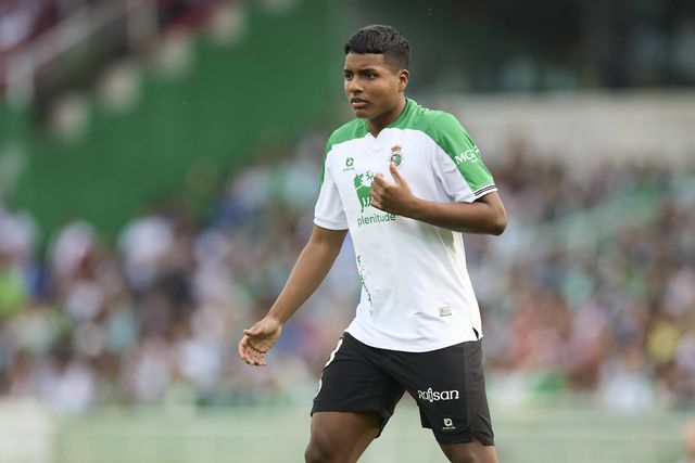 Jeremy Arévalo, avançado do Racing Santander