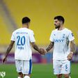João Cancelo e Rúben Neves foram titulares no Al Hilal em casa do Al Gharafa, de Pedro Martins - Foto: Al Hilal