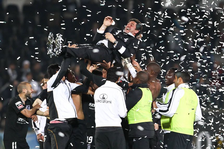 Rui Vitória deixou o clube em 2014/15, para assumir o comando técnico do Benfica