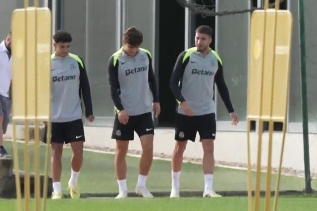 Sporting: quarteto ausente antes da Juventus