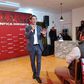 Rui Costa discursou para 250 benfiquistas em Portalegre — Foto: A BOLA