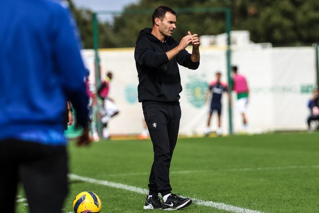 João Gião, treinador da equipa B do Sporting