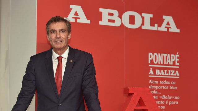 João Noronha Lopes na redação de A BOLA - Foto: Miguel Nunes