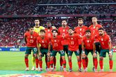 A equipa de Portugal que começou o jogo frente à Hungria, em Budapeste