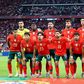 A equipa de Portugal que começou o jogo frente à Hungria, em Budapeste