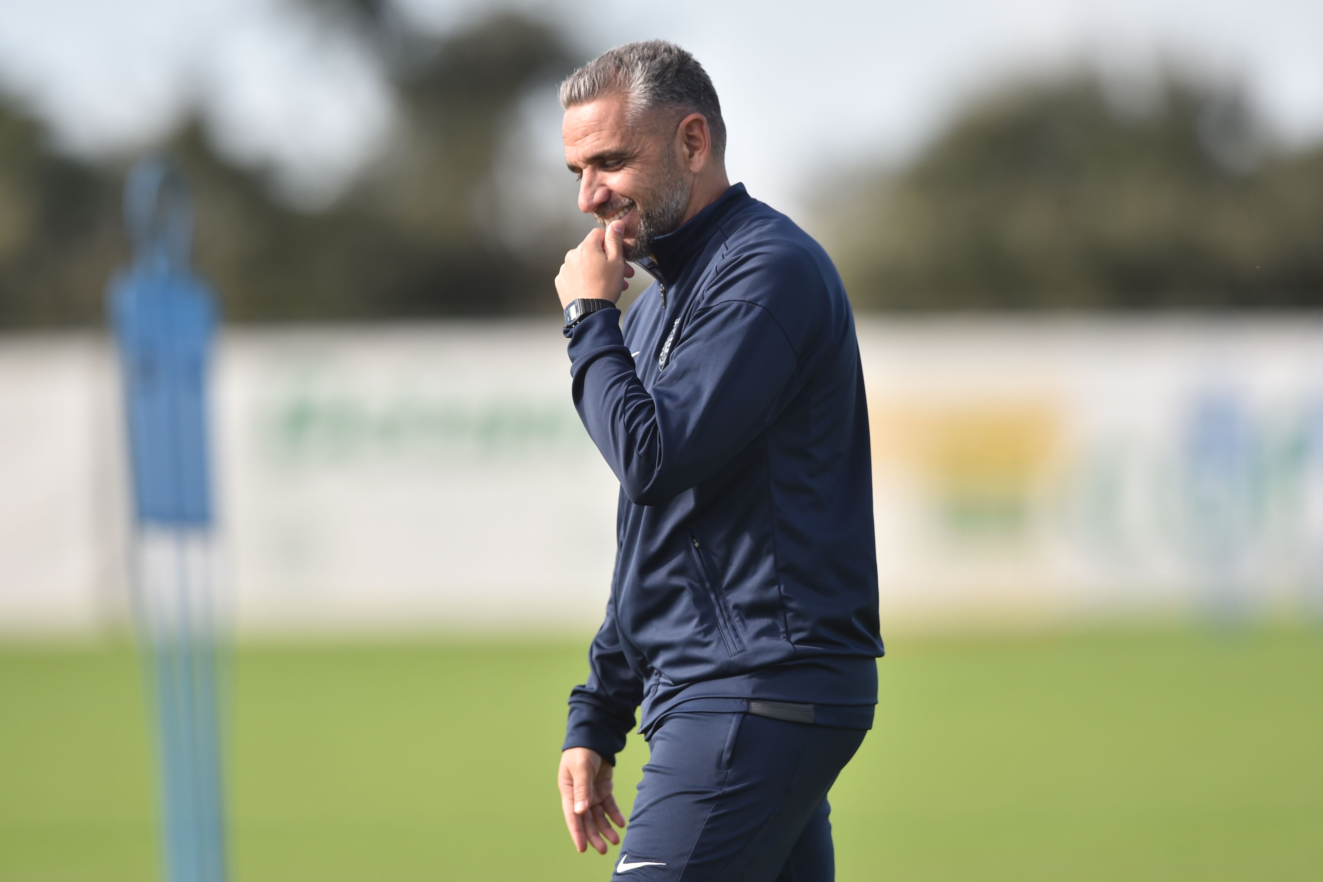 Rui Borges ficou satisfeito com mais uma vitória do Sporting na Liga (Foto Sporting CP)