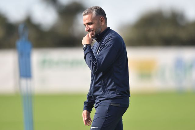 Rui Borges ficou satisfeito com mais uma vitória do Sporting na Liga (Foto Sporting CP)