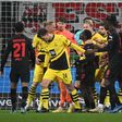 Leverkusen empata com o Dortmund e tem primeiro lugar em risco