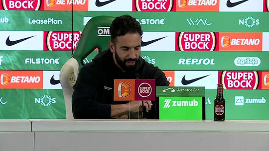 Rúben Amorim e os resultados do Sporting