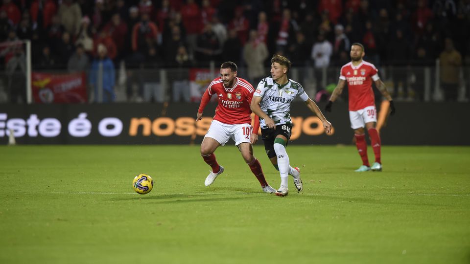 Gonçalo Franco: «Conseguimos travar o Benfica, o atual campeão»