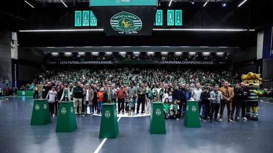 Sporting perpetua títulos no Pavilhão João Rocha