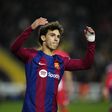 João Félix marca ao At. Madrid com toque de classe e festeja (vídeo)