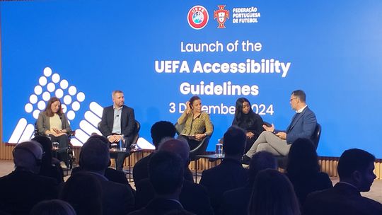 FPF e UEFA juntos em lançamento de Guia pela inclusão e acessibilidade