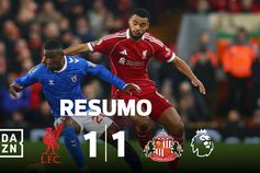 Liverpool sem ideias não foi além de um empate com o Sunderland (resumo)